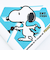 スヌーピー ダイヤモンドポーチ (グリーン) PEANUTS 75th SNOOPY