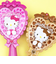 サンリオ ハローキティ ヒョウ柄 ヘアブラシ (ブラウン） くし Sanrio