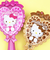 サンリオ ハローキティ ヒョウ柄 ヘアブラシ (ピンク） くし Sanrio