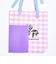 パワーパフガールズ ギンガムチェックトートバッグ ピンク パワパフ