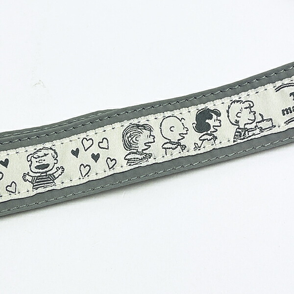 スヌーピー 巾着トートバッグ (ライトグレー) トラベル SNOOPY