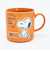 スヌーピー 木箱入マグカップ (オレンジ) コップ 日本製 SNOOPY