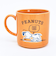 スヌーピー 木箱入マグカップ (オレンジ) コップ 日本製 SNOOPY