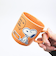 スヌーピー 木箱入マグカップ (オレンジ) コップ 日本製 SNOOPY