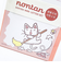 ノンタン ぱっぱらぱなし ミニパックレター 文具 eHONTOMO