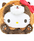 サンリオ ハローキティ (レッサーパンダ) SABぬいぐるみ バンザイシリーズ Sanrio