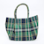 サンリオ ハローキティ トートバッグ (グリーンチェック) ルートート ROOTOTE  Sanrio