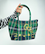 サンリオ ハローキティ トートバッグ (グリーンチェック) ルートート ROOTOTE  Sanrio