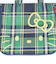 サンリオ ハローキティ 2WAYショルダートートバッグ  (グリーンチェック) ルートート ROOTOTE  Sanrio