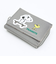 スヌーピー ジョー・クール コンパクト三つ折り財布 グレー SNOOPY