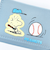 スヌーピー ウッドストック コンパクト三つ折り財布 ブルー SNOOPY