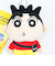 クレヨンしんちゃん × サンリオ クレヨンしんちゃん（バッドばつ丸） ぬいぐるみマスコット キーホルダー Sanrio