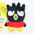 クレヨンしんちゃん × サンリオ バッドばつ丸 ぬいぐるみマスコット キーホルダー Sanrio