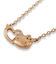 サンリオ ハローキティ プチハートネックレス ピンクゴールド アクセサリー 日本製 Sanrio