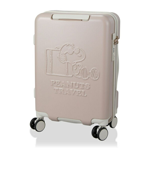 スヌーピー ショーケース非売品 スヌーピー ジョー・クール ジッパータイプ スーツケース 32L