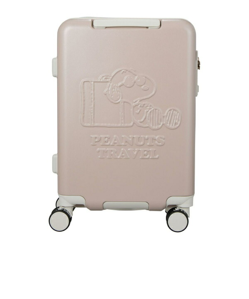 スヌーピー ショーケース非売品 スヌーピー ジョー・クール ジッパータイプ スーツケース 32L