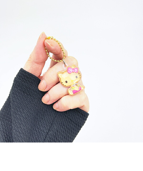 サンリオ 日焼け ハローキティ ぷっくりったいプチボールチェーン