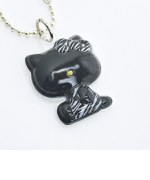 【24時間以内発送】激レア☆黒猫ハローキティファスナーマスコット・パーツクラブ 24時間以内発送】激レア☆黒猫ハローキティファスナーマスコ