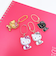 サンリオ ハローキティ ゼブラ柄  ぷっくりったいプチボールチェーン キーホルダー 日本製 Sanrio