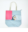モフサンド のびるトートバッグ(L) ブルー