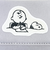 スヌーピー スヌーピー＆チャーリーブラウン ファスナー三つ折り財布 グレー SNOOPY