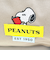 スヌーピー ロールボストンバッグ ベージュ RE-PET SNOOPY