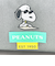 スヌーピー ジョー・クール ショルダー付きロールボストンバッグ グレー 2WAY RE-PET SNOOPY
