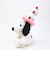 スヌーピー ぬいぐるみ(S) ケーキハットシリーズ PEANUTS 75th SNOOPY