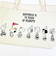 スヌーピー ミニトートバッグ パレードシリーズ PEANUTS 75th SNOOPY