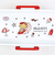サンリオ 日焼け キティ ふわっと2段弁当箱 ランチ 日本製 Sanrio