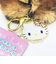 サンリオ ハローキティ ハート型ファーキーホルダー Sanrio