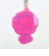 コジコジ アクリルキーホルダー蓄光 (ピンク)
