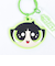 パワーパフガールズ バターカップ うるうるラバーチャーム (グリ―ン) キーホルダー パワパフ
