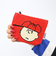スヌーピー チャーリーブラウン さがらミニポーチ レッド SNOOPY