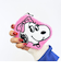 スヌーピー ベル ダイカットさがらポーチ ピンク SNOOPY