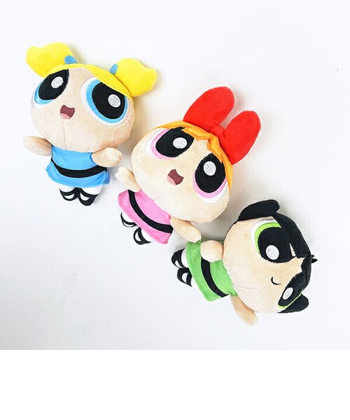 パワーパフガールズ 空飛ぶブロッサム ぬいぐるみマスコット パワパフ