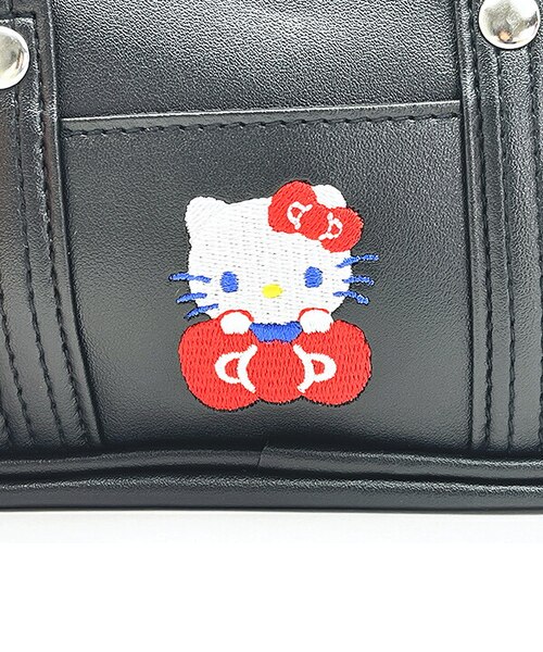 サンリオ ハローキティ スクバ風ペンケース 文具 ブラック sanrio
