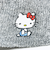 サンリオ ハローキティ ニットキャップ グレー 帽子 アパレル Sanrio