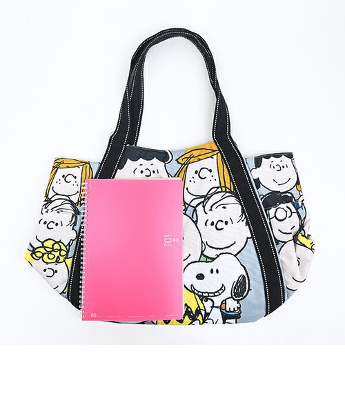 スヌーピー バルーントートバッグ 総柄 SNOOPY｜パーフェクトワールド