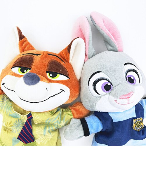 ディズニー ズートピア ニック・ワイルド ハンドパペット ぬいぐるみ