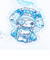 サンリオ マイメロディ＆クロミ DollyMix アクリルハートカラビナ マイメロディ ブルー sanrio
