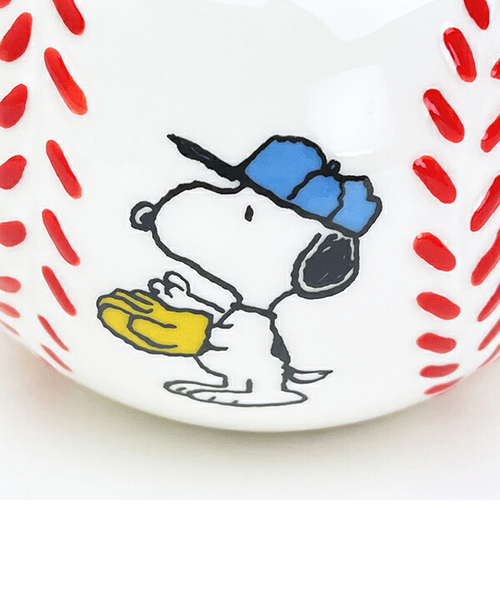 スヌーピー ベースボールマグカップ コップ SNOOPY｜パーフェクト