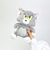 トムとジェリー (トム) おすわりぬいぐるみ トムジェリ