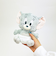 トムとジェリー (タフィー) おすわりぬいぐるみ トムジェリ