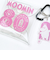 ムーミン 80周年アート クリアマルチケース SS ポーチ ピンク MOOMIN