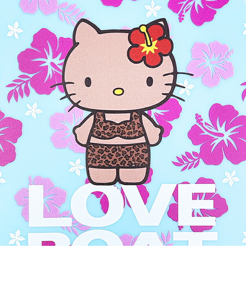 サンリオ ハローキティ × LOVEBOAT(ラブボート) ミラー (ブルー