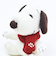 スヌーピー ニットマスコット マフラー ぬいぐるみ SNOOPY