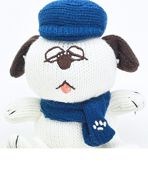 スヌーピー オラフ ニットマスコット マフラー ぬいぐるみ SNOOPY