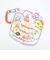 すみっコぐらし まいごふだ入りパスケース A.喫茶すみっコでいちごフェア 定期入れ