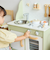 DADWAY(ダッドウェイ) おままごとキッチン(フォレストグリーン) ごっこ遊び おもちゃ ベビー キッズ